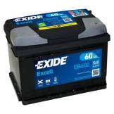 Аккумулятор EXIDE Excell 12V 60Ah 540A ETN 0(R+) B13 242x175x175 EB602
