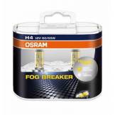 Лампа головного света H4 12V- 60/55W (P43t) FOG BREAKER +60% (комплект 2шт.) 62193FBRHCB