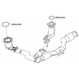 Прокладка катализатора верхнее заднее Nissan J32R Z51 - 20691JA10A 20691JA10A