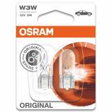 Лампа W3W 12V-3W (W2,1x9,5d) ORIGINAL LINE (блистер 2шт.) OSRAM 282102B 282102B