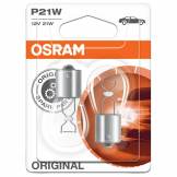 Лампа P21W 12V-21W (BA15s) ORIGINAL LINE (блистер 2шт.) OSRAM 750602B 750602B