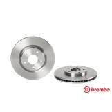 Диск тормозной передний (BREMBO) Nissan X-Trail T31 / Qashqai J10 / Juke F15E (Turbo) 09A71620