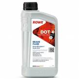 Жидкость тормозная ROWE 1л DOT 4 HIGHTEC Brake Fluid (Синтетическая +260°С) 25101001099