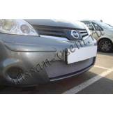 Защитная сетка радиатора в бампер (ХРОМ) Nissan Note E11 '09-13 NNOTCHROME